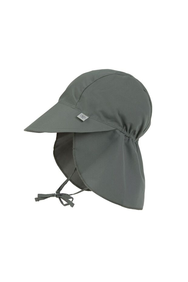 Flap Hat Uv Protection Hat Deep Olive - 1