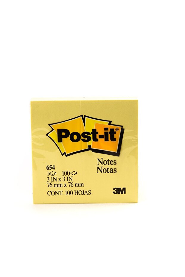 Post-it Notes Yellow, 3inch x 3inch 100 Sheets