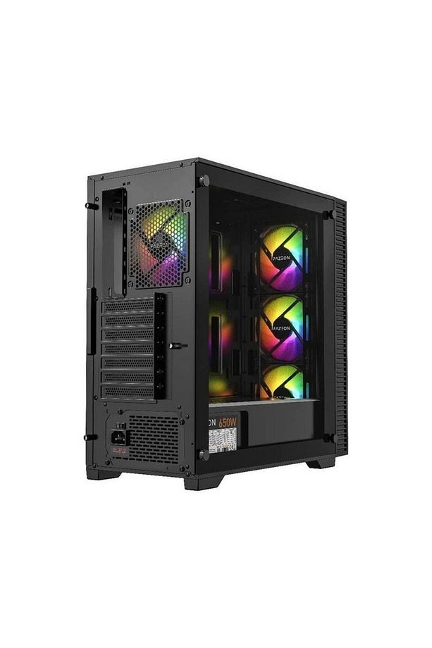 F7 650W 80PLUS Bronze Mesh 4X120MM Argb Fanlı Atx Bilgisayar Kasası - 5