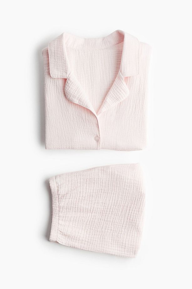 Pamuklu Muslin Pijama Takımı - 4
