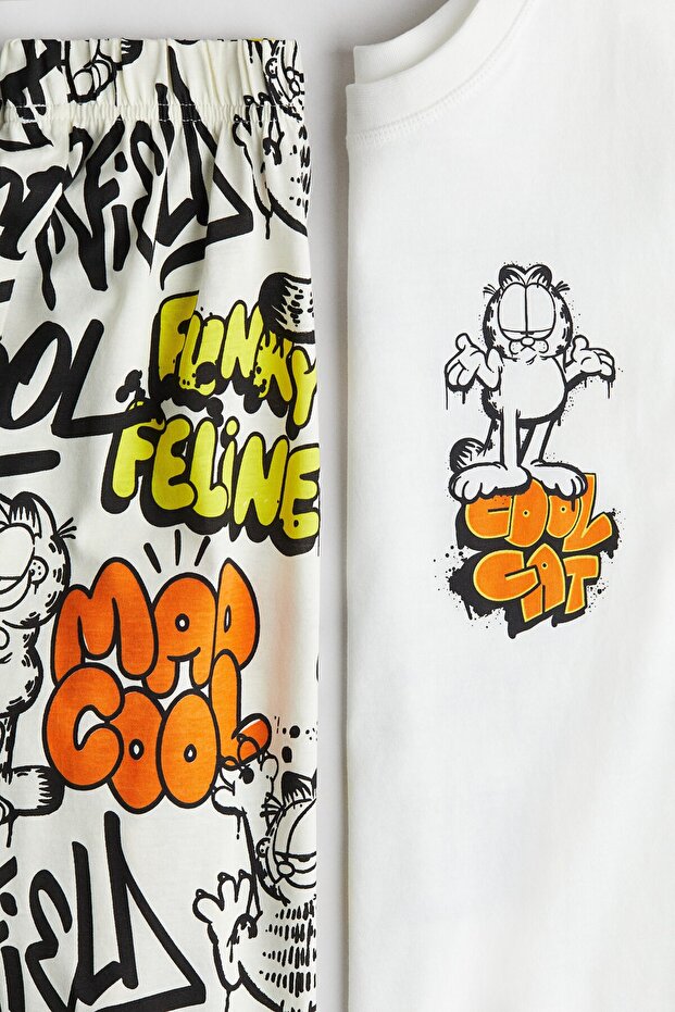 Baskılı Pijama Takımı - 3