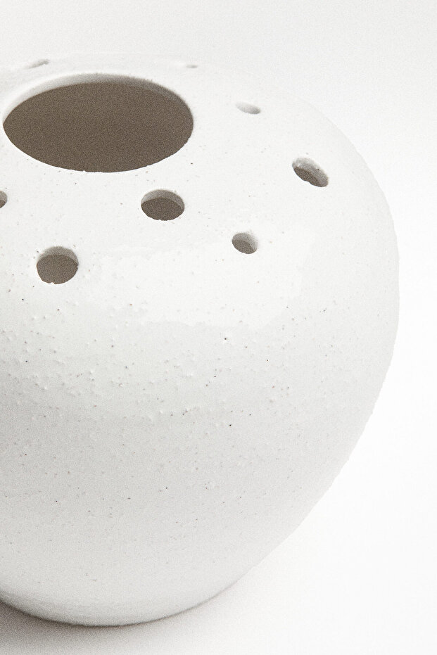 Ikebana Stoneware Vazo - 4