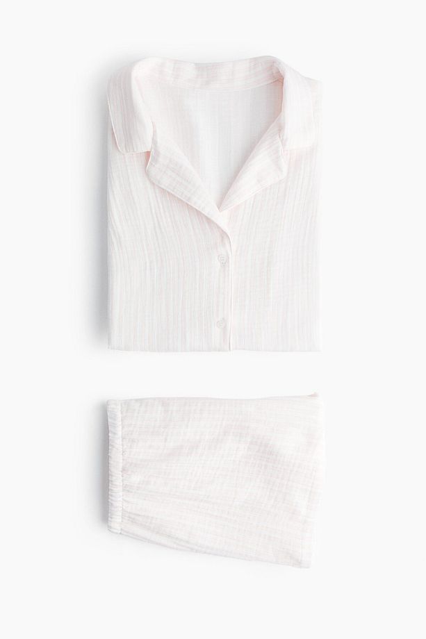Pamuklu Muslin Pijama Takımı - 6