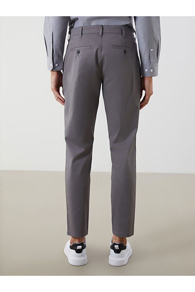 LCWAIKIKI Classic Dar Kalıp Erkek Chino Pantolon - 4