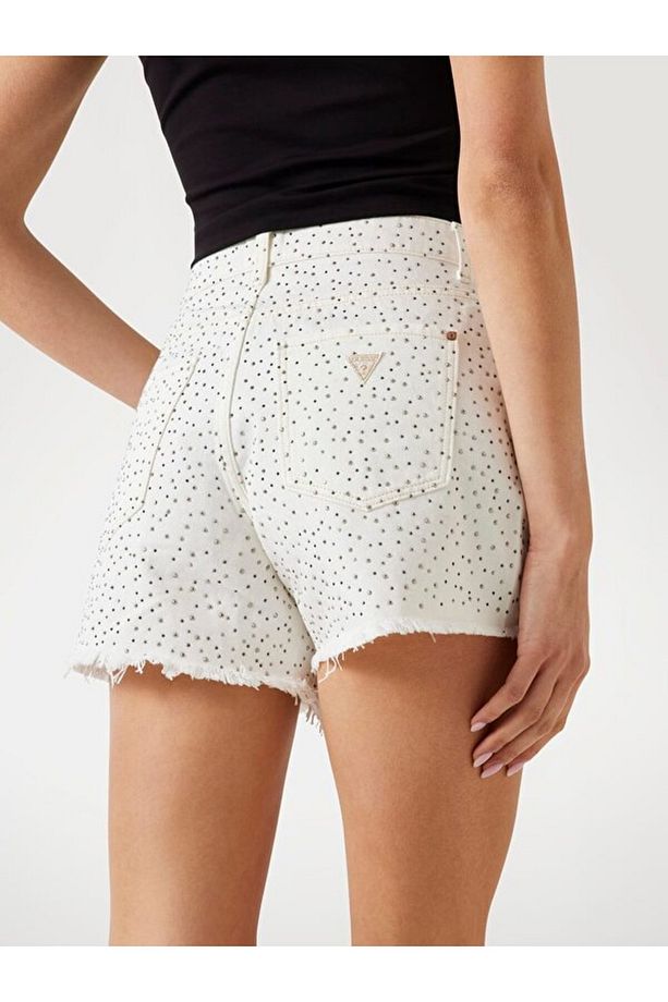 Relaxed Mıdı Short Kadın Beyaz Şort W5gd74d5n91-gwbl - 4