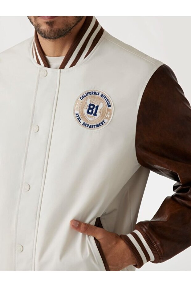 Varsity Erkek Bomber Ceket - 4