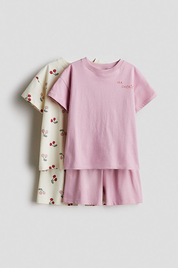 2'li Pamuklu Pijama Takımı - 1