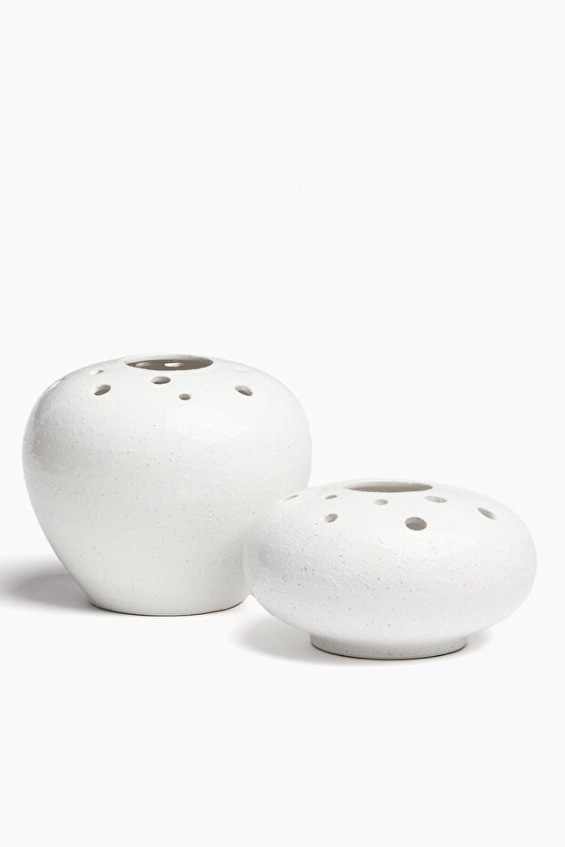 Ikebana Stoneware Vazo - 3