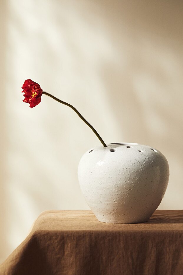 Ikebana Stoneware Vazo - 1