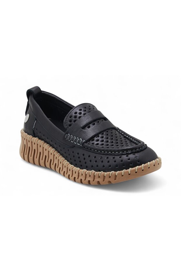 D25Ya-165 Genuine Leather Women's Shoes
