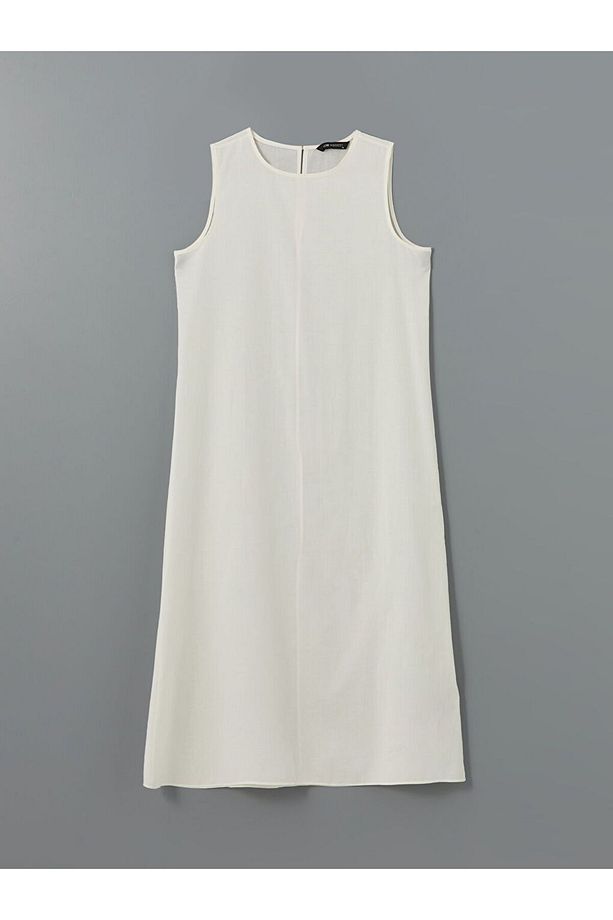 LCW Modest Bisiklet Yaka Kadın Elbise - 5