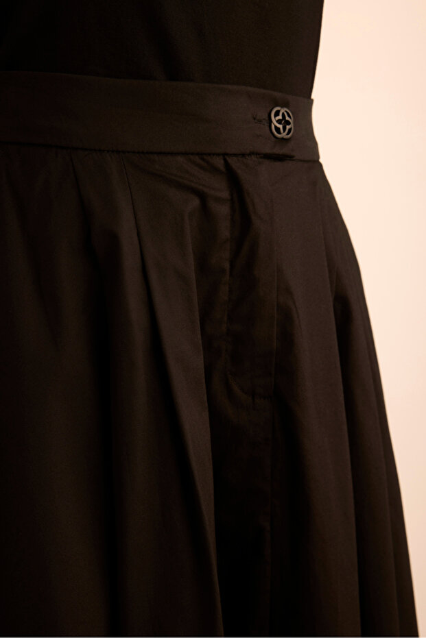 Cotton Evaze Etek - 6