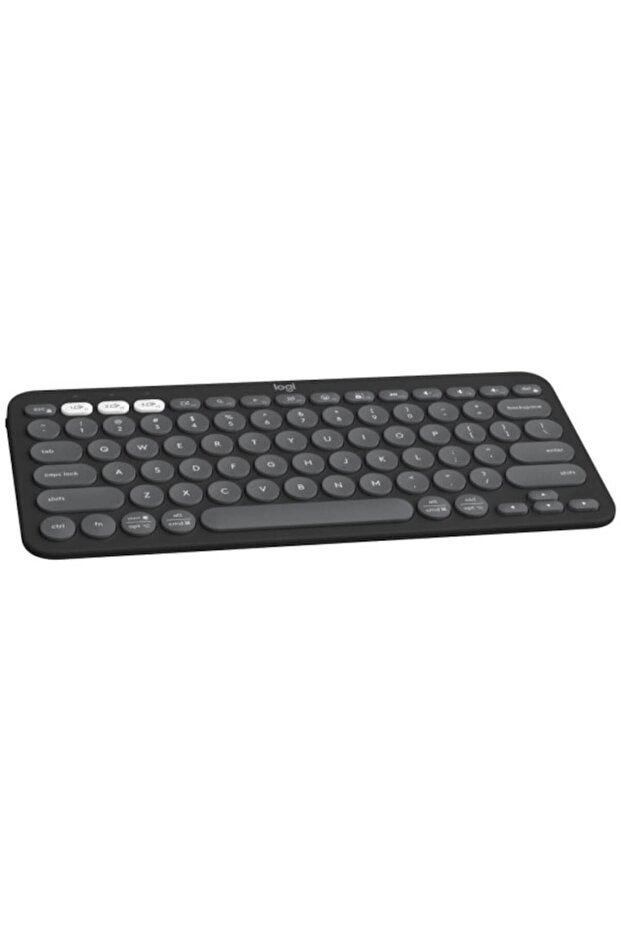 Bluetooth Keyboard Pebble Keys 2 K380s, Multi-Device, Tonal Graphite - 3