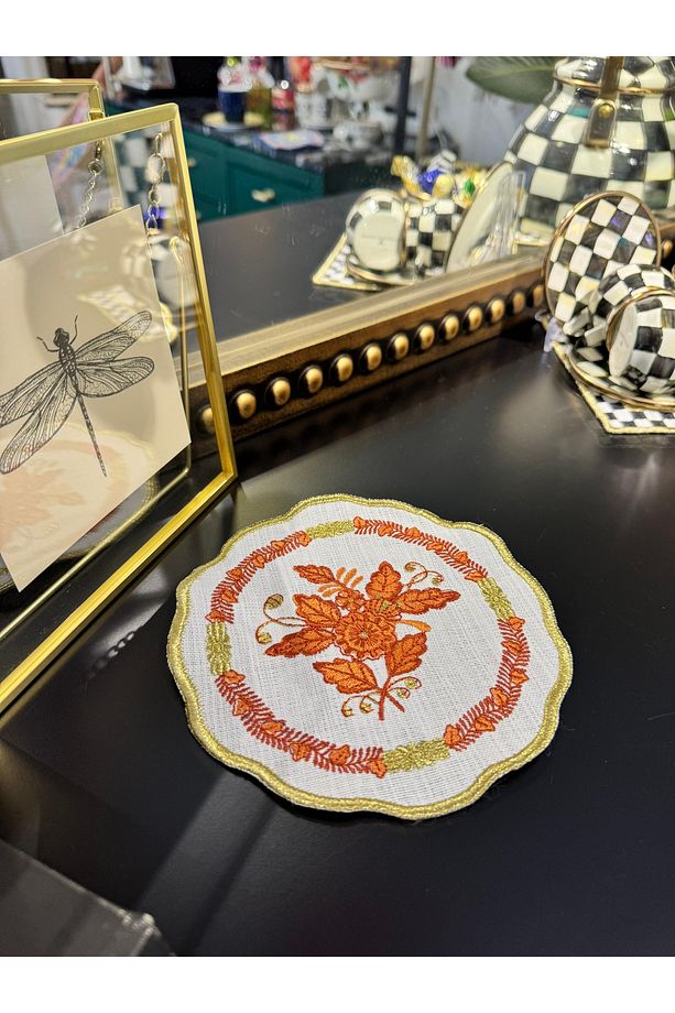 APPONYİ UYUMLU TURUNCU SUNUM PEÇETESİ - 3