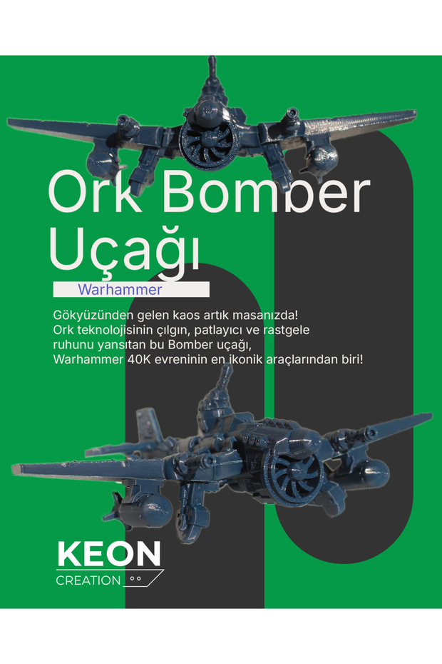 Warhammer 40K – Ork Bomber Uçağı - 3