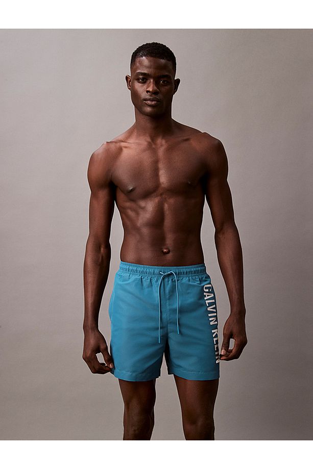 Medium Drawstring Swim Shorts - Intense Power - 1