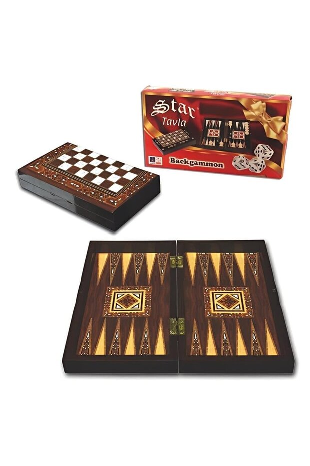 Antik Mini Mozaik Tavla - 2