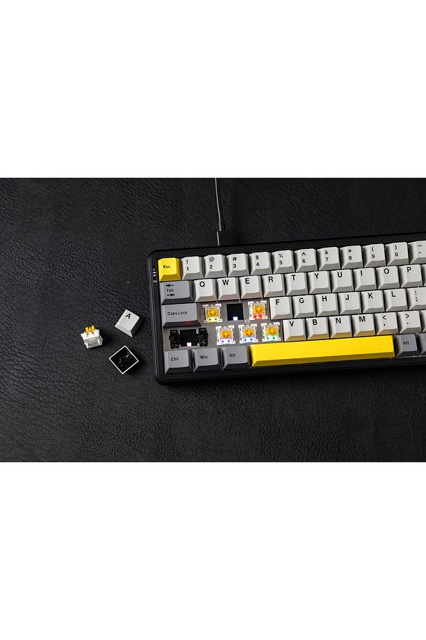 Ajazz AK680 Max HE Kablolu Manyetik Switch Klavye-8000Hz-0.125Ms - 4