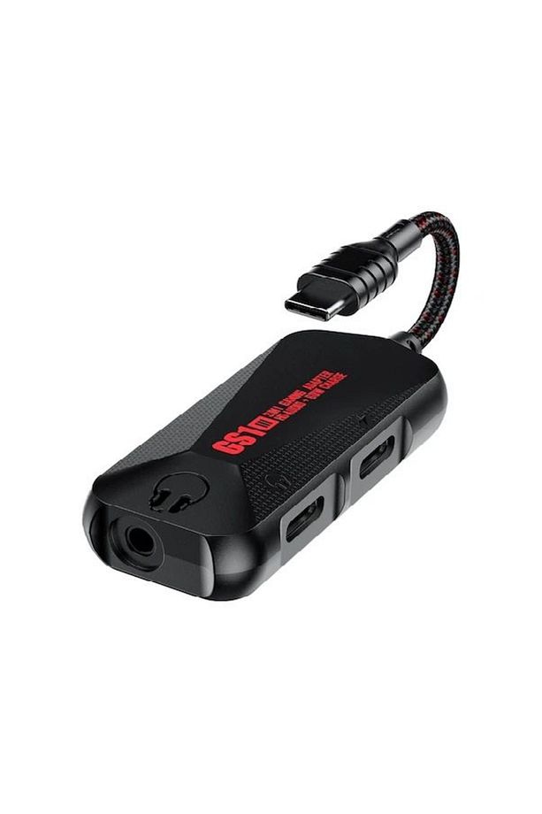 GS1 3 İn 1 Usb-c Type-c Oyun Ses 60W Hızlı Şarj Adaptörü Oyun ve Ses 60w Hızlı Şarj Adaptörü - 1