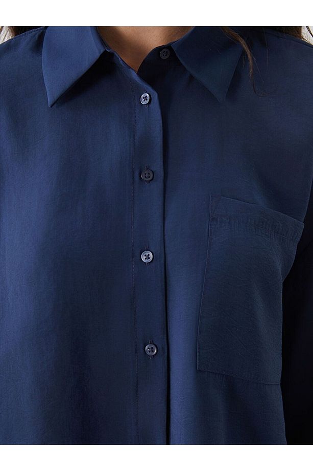 LCW Modest Modal Karışımlı Kadın Gömlek - 6