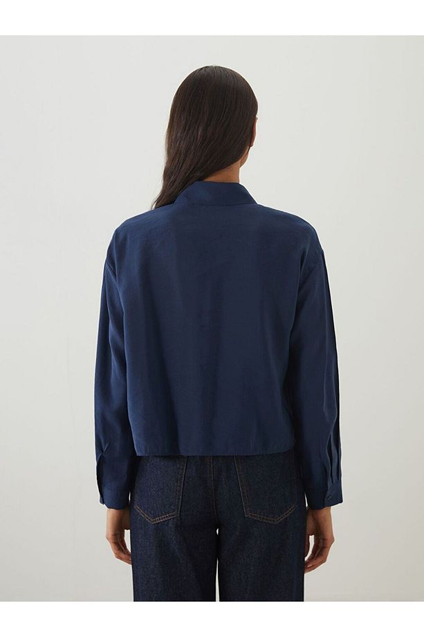 LCW Modest Modal Karışımlı Kadın Gömlek - 7