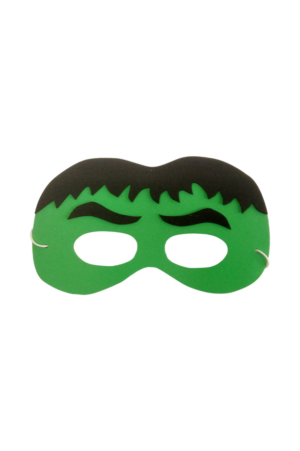 Super Hero Hulk Mask, Birthday Mask, School Activity Mask and Costume Party Mask