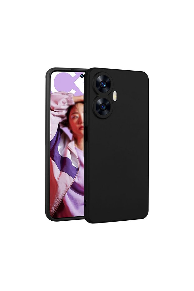 Realme C55 Case Klfs Premier Silicone Cover - Black