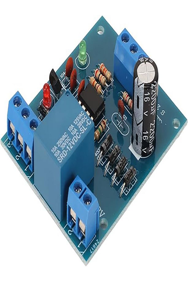 12V Su Sıvı Seviyesi Kontrol Modülü Röle Çıkışlı Pompalama Drenaj Anahtarı Kontrol Devre Kartı - 3
