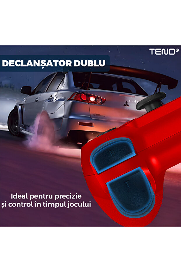 Wireless Controller For Console, Compatible Ps4/Ps5/Xbox/Switch/Pc, Red - 8