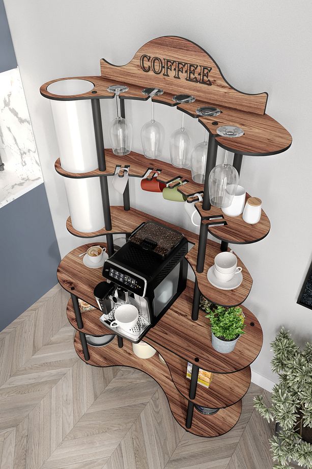 BREW BLISS KAHVE KÖŞESİ CEVİZ - 3