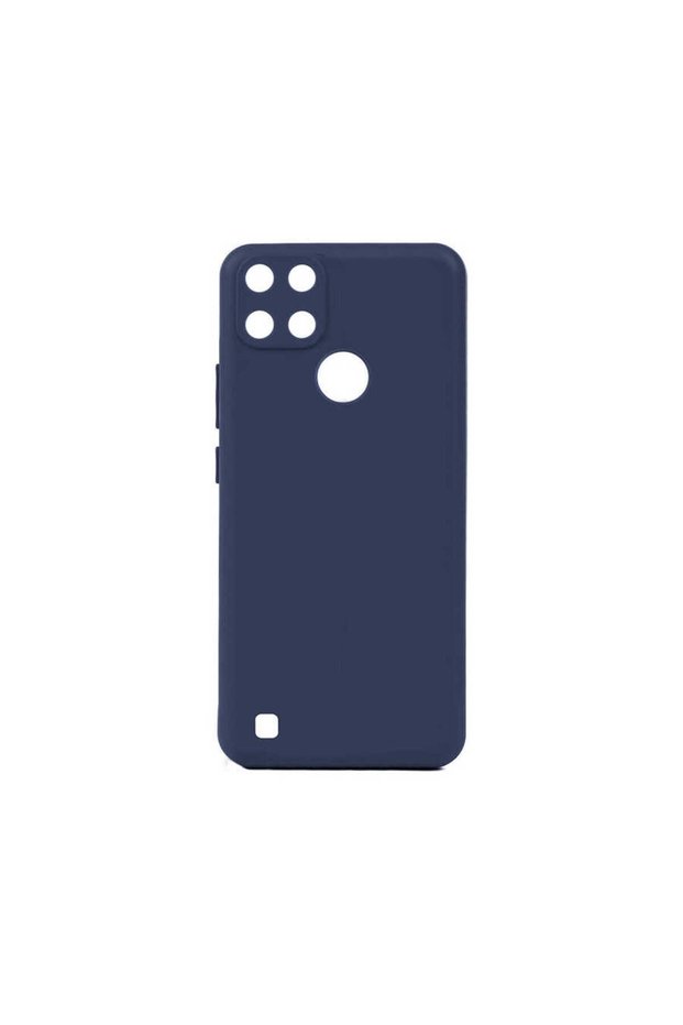 Realme C21Y Case Btbm Piping Silicone - Navy Blue