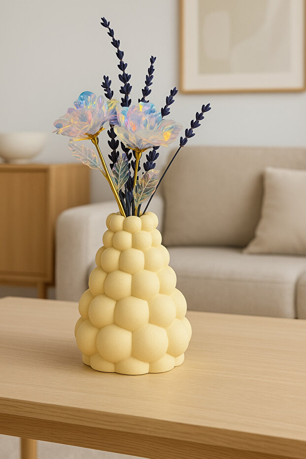 Bubble Vazo (çiçekler fiyata dahil değildir ) - 3