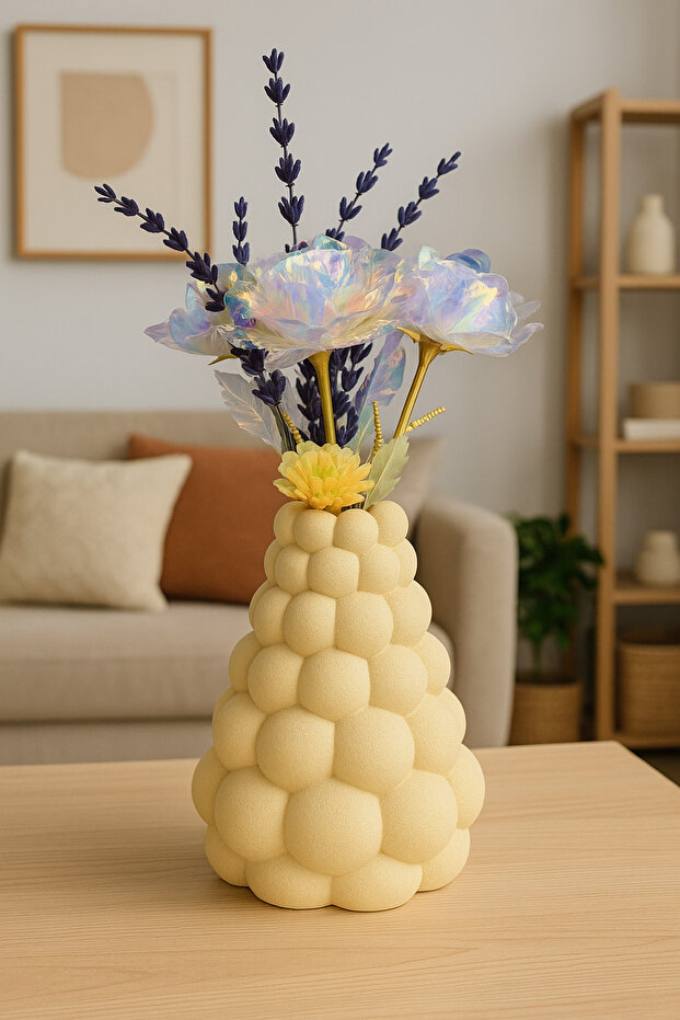 Bubble Vazo (çiçekler fiyata dahil değildir ) - 1