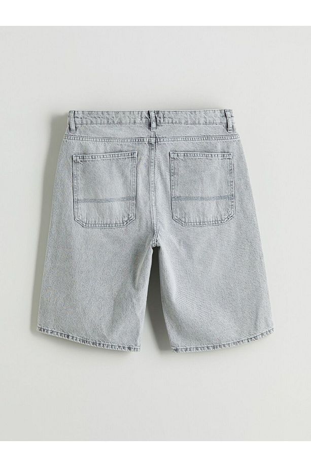 LCW Jeans Rahat Kalıp Erkek Jean Şort - 2