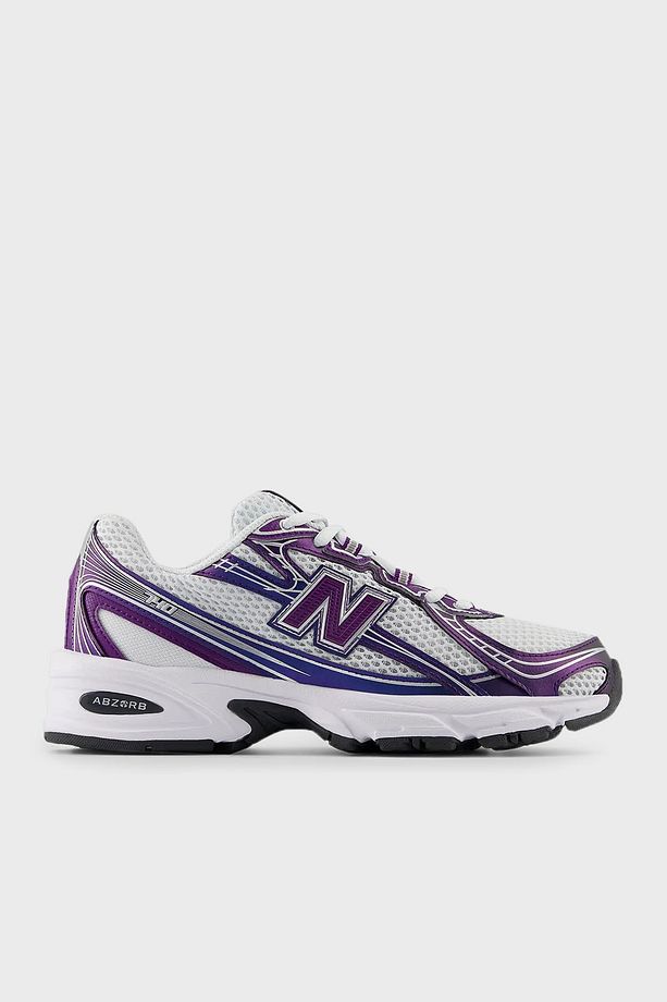 Logolu File Detaylı Sneaker Ayakkabı Unisex AYAKKABI U740CG2 - 1