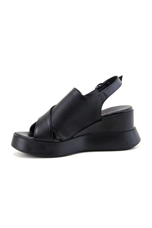 Albini 10242 Hakiki Deri Kadın Sandalet - 3