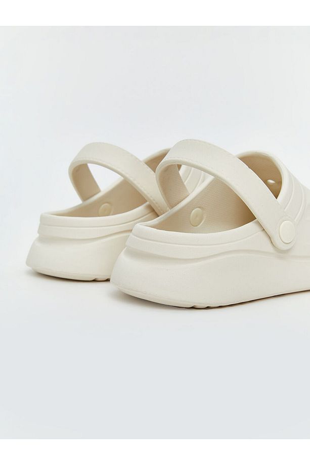 LCW STEPS Bej Önü Kapalı Kadın Plaj Sandaleti - 5