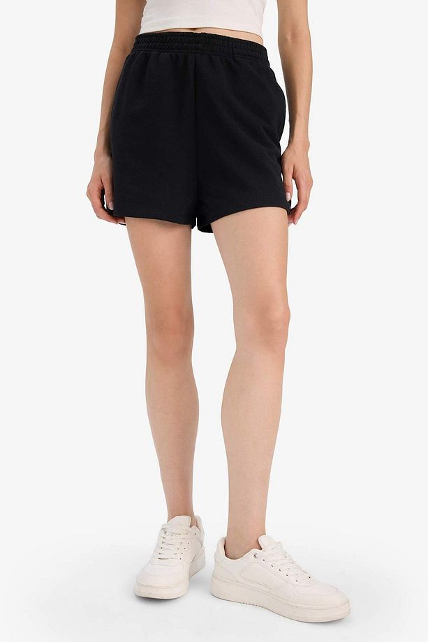 Regular Fit Beli Lastikli Basic Düz 2'li Şort F5592ax25sm - 8