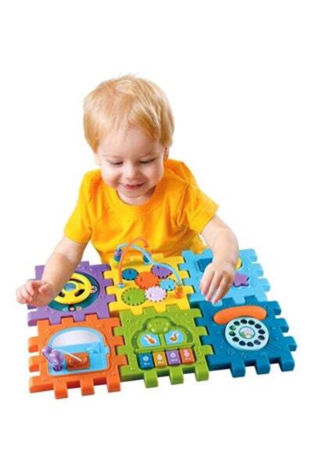 مجموعة مكعبات الأطفال ذات الستة وجوه - 4