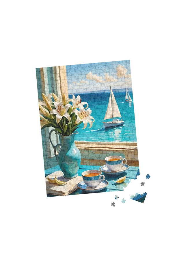 1000 Parça Puzzle Kıyı Huzuru - 4