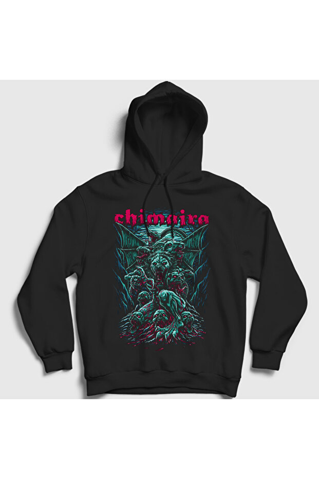Unisex Black Kingdom Chimaria Hooded Sweatshirt 549297Tt