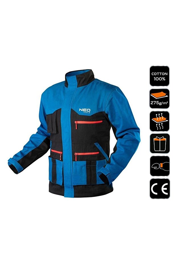 Work jacket, model HD Plus, size L/52, - 2