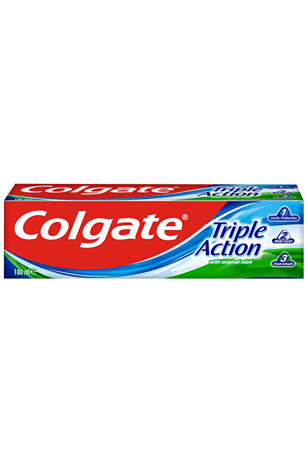 Colgate triple action toothpaste, 100 ml