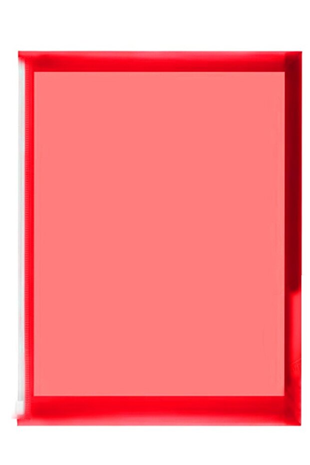 ملف A4 شفاف بسحّاب 1 قطعة Abka PvC ملف وثيقة بسحّاب 24 × 34 سم ملف وثيقة بسحّاب