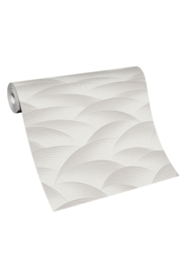 Modern wallpaper with geometric pattern, 3D effect - 2