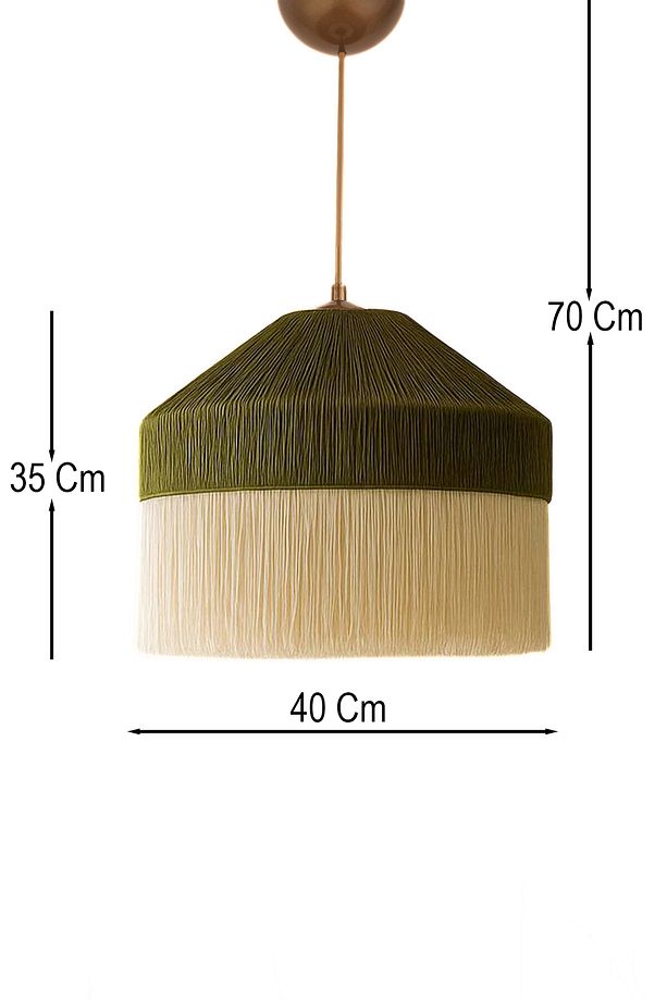 Ivernia Handmade Tekli Sarkıt Avize - 3