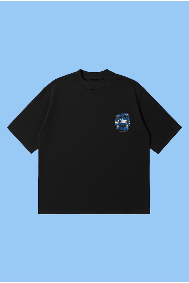 Assc X Sadboyz Angels Boxy Fit Oversized Unisex 100% Cotton-Pack T-Shirt – Printed T-Shirt | Streetwear
