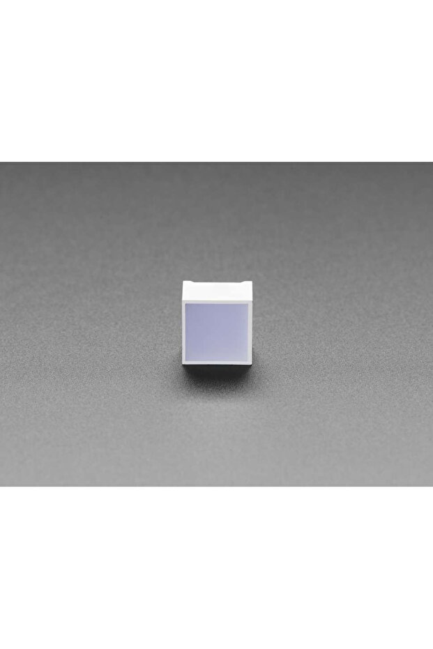 Square LED, red indicator light, diffuse - 6