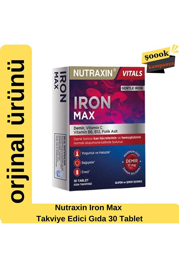 Iron Max 30 Tablet - 1