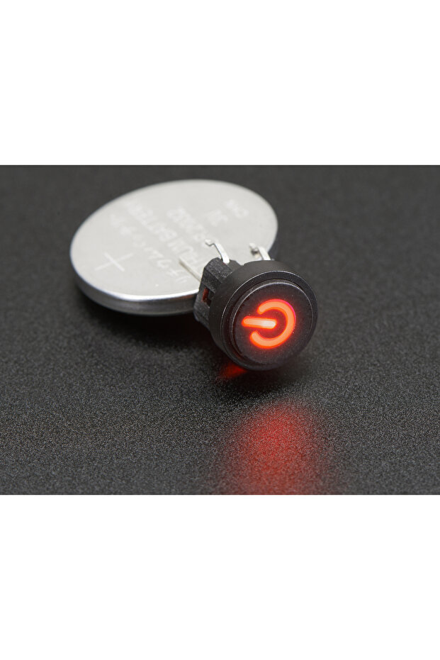 Mini Momentary Pushbutton - Red - 4